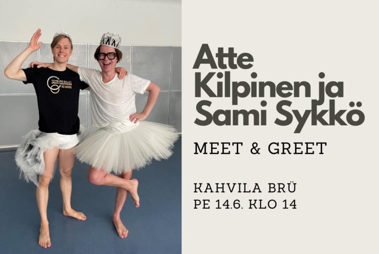 Atte Kilpisen ja Sami Sykön Meet & Greet 14. kesäkuuta!