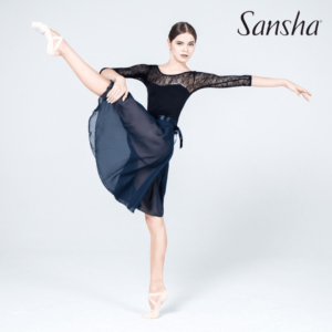 Keskipitkä kietaisuhame, Sansha Aline