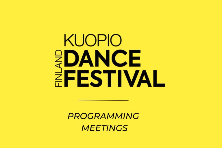 Ohjelmistotapaamiset Kuopio Tanssii ja Soi -festivaalin taiteellisen johtajan kanssa