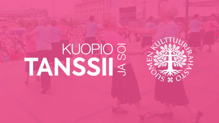 Kuopio Tanssii ja Soille apuraha ikäihmisten tanssitoiminnan järjestämiseen